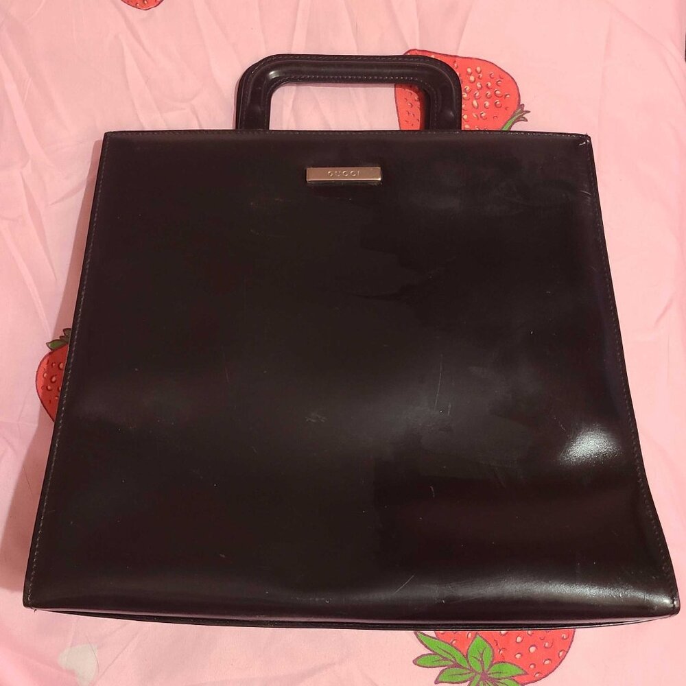 Black Vintage Gucci Bag